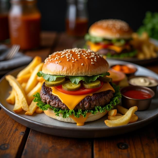 CHEDDARLI HAMBURGER